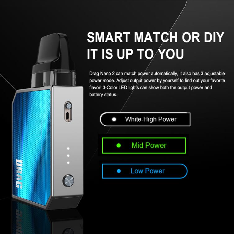 VOOPOO DRAG NANO 2 zestaw pod herbata zielona R8680152 | VOOPOO Vape Polska